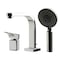 Alfi Brand Polished Chrome Deck Mount Tub Filler and Round Hand Held Shower Head AB2703-PC - alternate 6